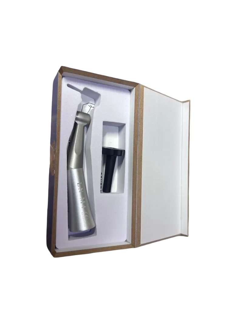 Contre angle bague bleu irrigation externe. alt