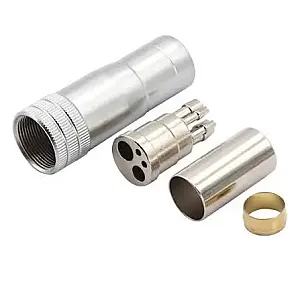 Connecteur de pièce à main dentaire à 4 trous