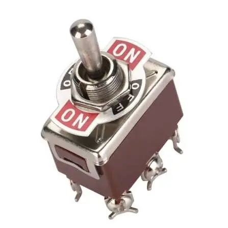 Interrupteur électrique 3 position 6 broche pour cialytique dentaire.