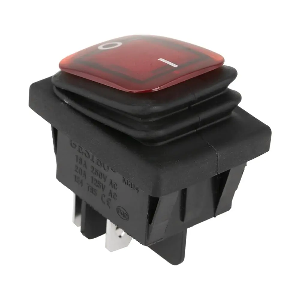 Interrupteur général étanche 4 broche 220V/16A alt