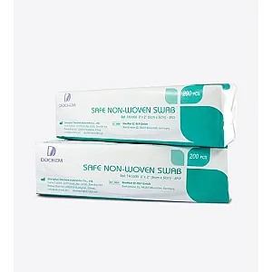 Compresses De Gaze Blanche Pré-Découpées "DOCHEM"