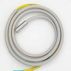 Cordon de turbine 4/2 trous en silicone, compatible avec la plupart des fauteuils dentaires."