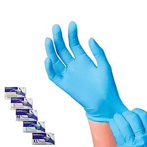 gants nitriles jetables (100 pcs)