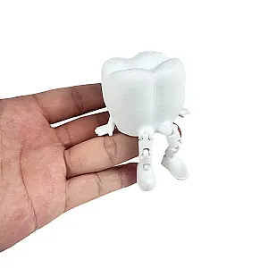 Figurine Dent Mignonne Articulée(impression 3D).