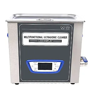 Nettoyeur ultrasonique multifonction avec écran LCD.