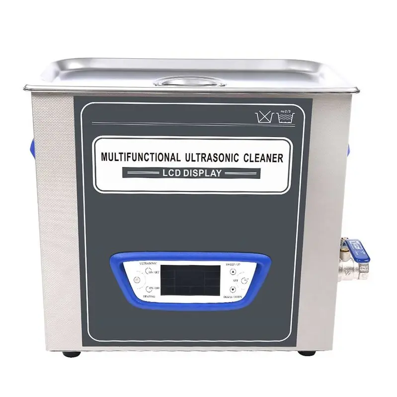 Nettoyeur ultrasonique multifonction avec écran LCD.