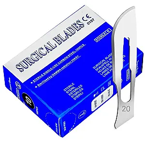 Lame de bistouri stérile (100 pcs)