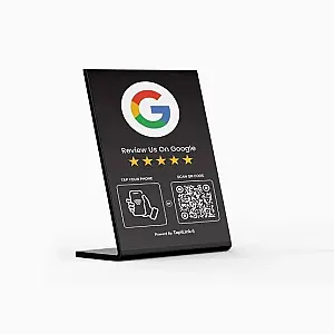 Google reviews stand NFC/QR code