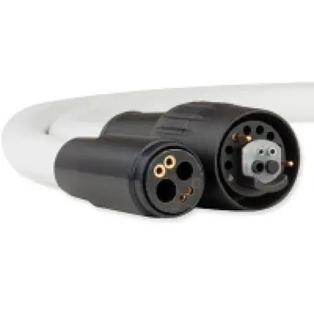 Tuyau pour Turbine 4 trous Midwest avec Light + écrou black convient aux unités Sirona®.